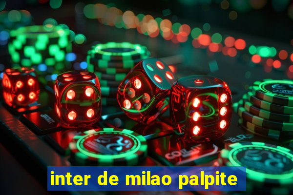 inter de milao palpite